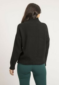 Dona x Lisa COL MONTANT KIANTY - Pullover - noir