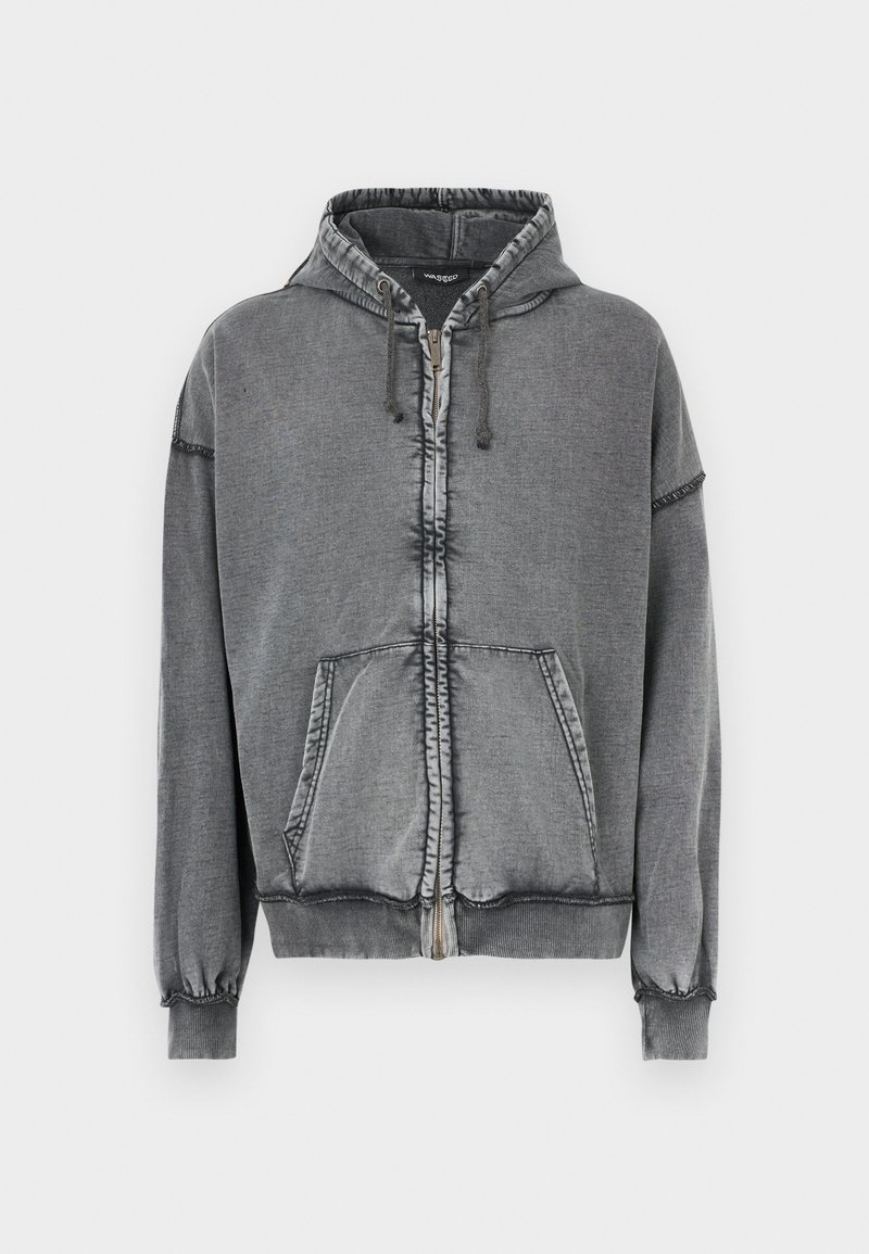 Wasted Paris Sweater met rits zwart