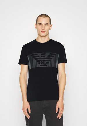 Print T-shirt - black