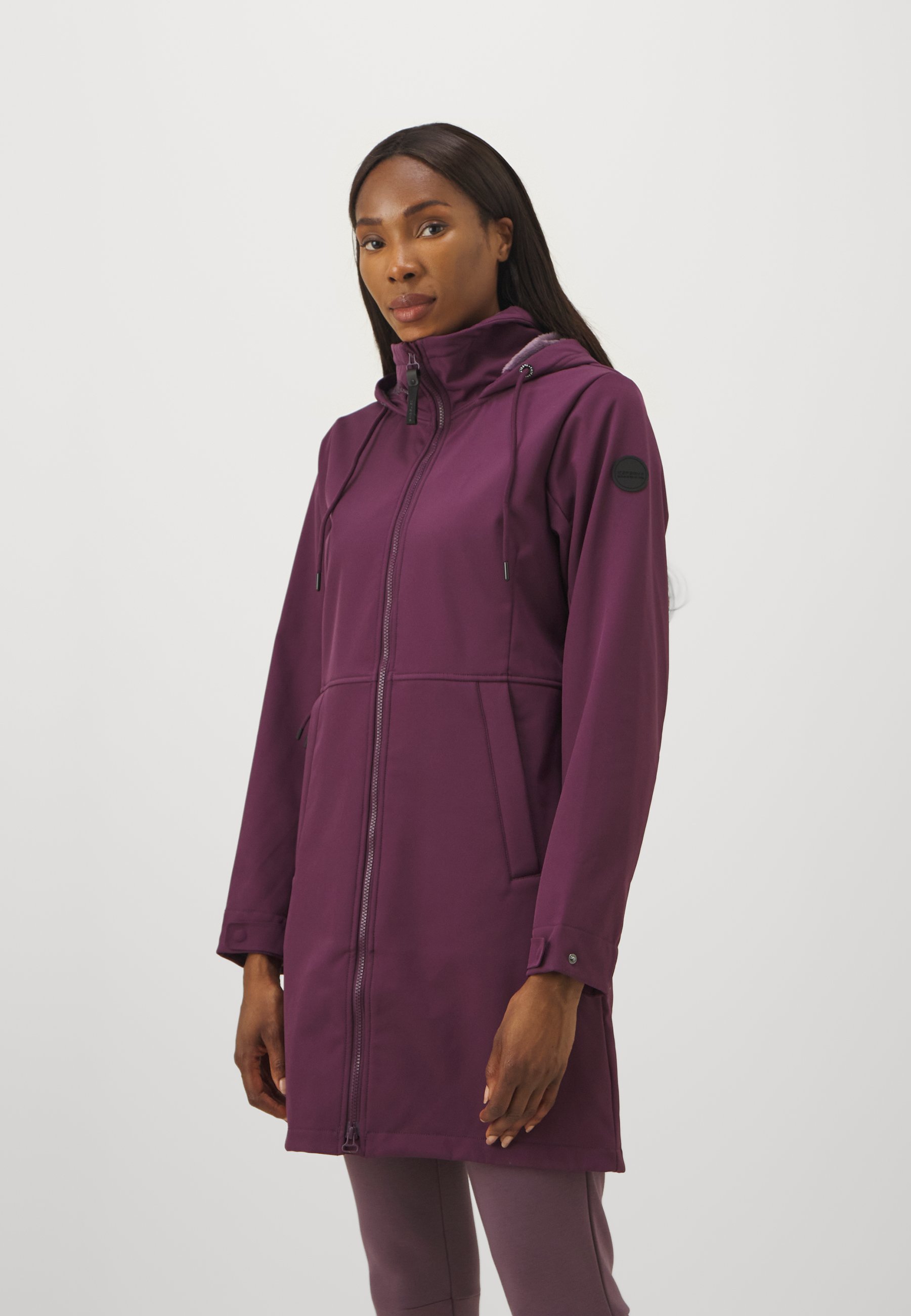 Icepeak AGARAM Soft shell jacket plum/lilac Zalando