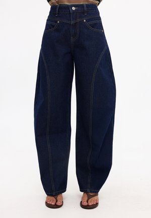 LOAVIES, RADIANT DESIRE - Jean baggy - blue dark denim