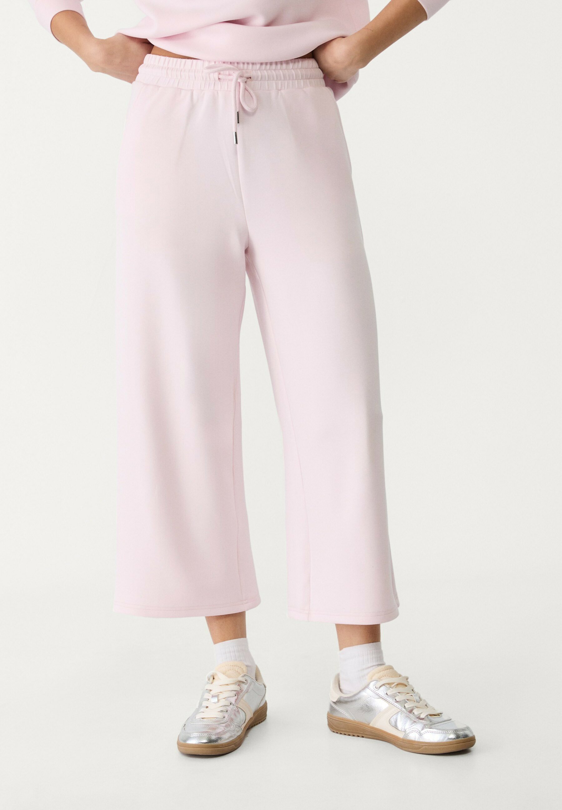 Cropped Trousers Pantaloni Cropped Zalando Zalando Pantaloni Rosa