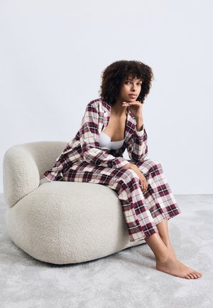 TROUSER PYJAMA  - Pyjamasbyxor - dark dusty red