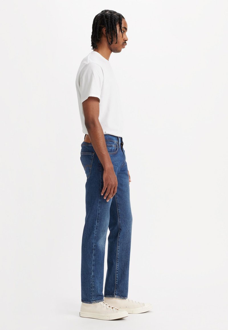 Levi's 502 Hommes - Jeans Fuselé Bleu Délavé - Taille W34/L32