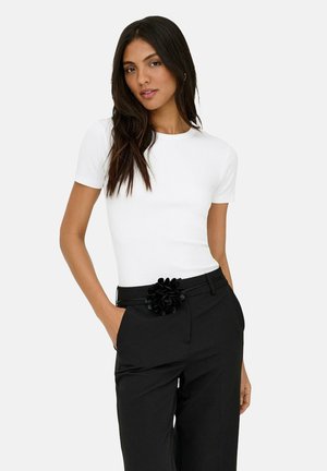 ONLY, 2 PACK - T-shirt basic - weiß schwarz