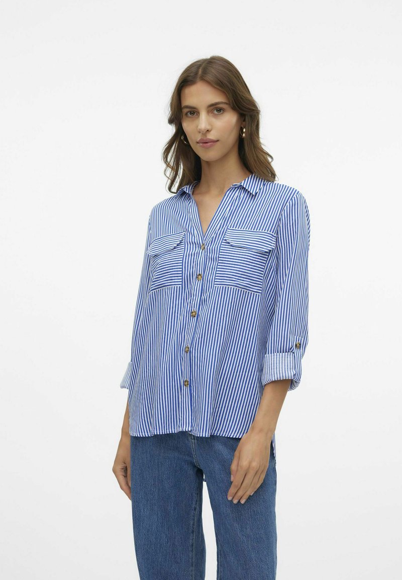 Vero Moda VMBUMPY L/S NEW NOOS - Hemdbluse - surf the web