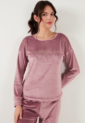 REGULAR FIT SET - Yöasusetti - powder pink