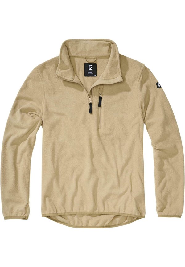 TROYER - Fleecejacke - camel
