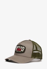 Superdry & Co Caps - dark pebble grey