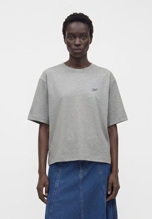 CLOSED, RELAXED - T-Shirt print - light grey melange