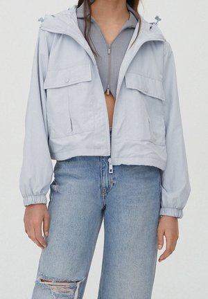 Lehká bunda - light blue