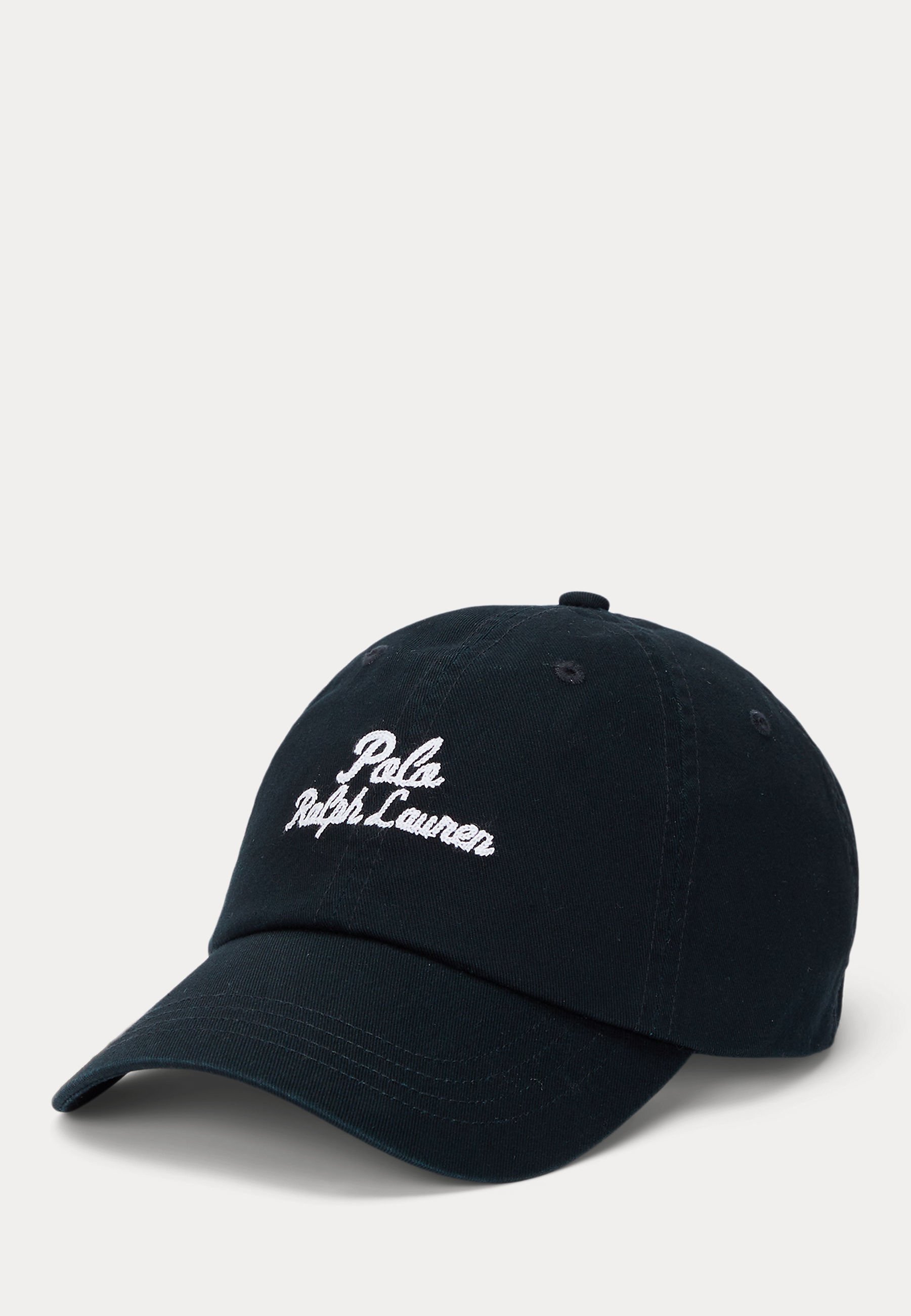 Polo Ralph Lauren EMBROIDERED TWILL BALL CAP - Cap - black/schwarz 