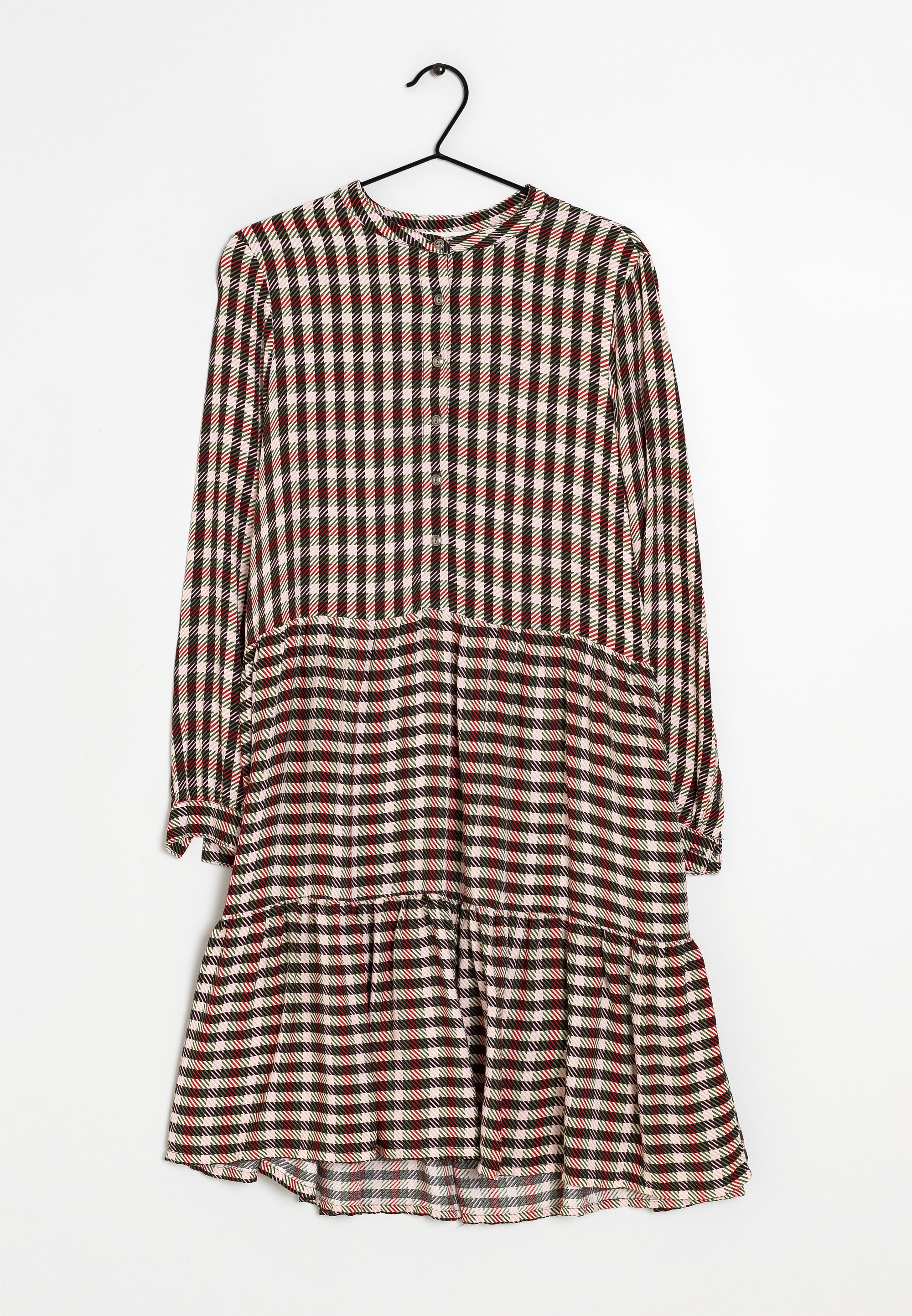 brown bow dress Stella Bow Front Relaxed Fit Midi Dress main image 0