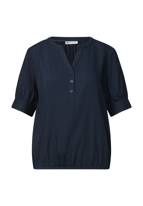zalando — Street One · SHORT-SLEEVE BLOUSE WITH SPLIT NECK AND ELASTIC HEM - Camicetta
