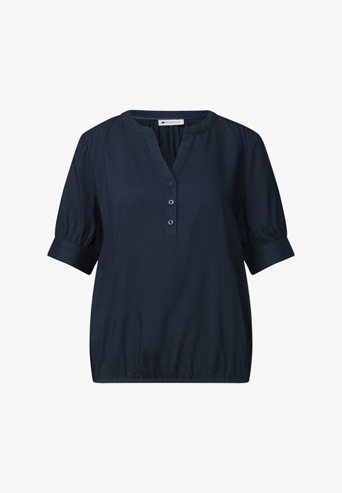 zalando — Street One · SHORT-SLEEVE BLOUSE WITH SPLIT NECK AND ELASTIC HEM - Camicetta