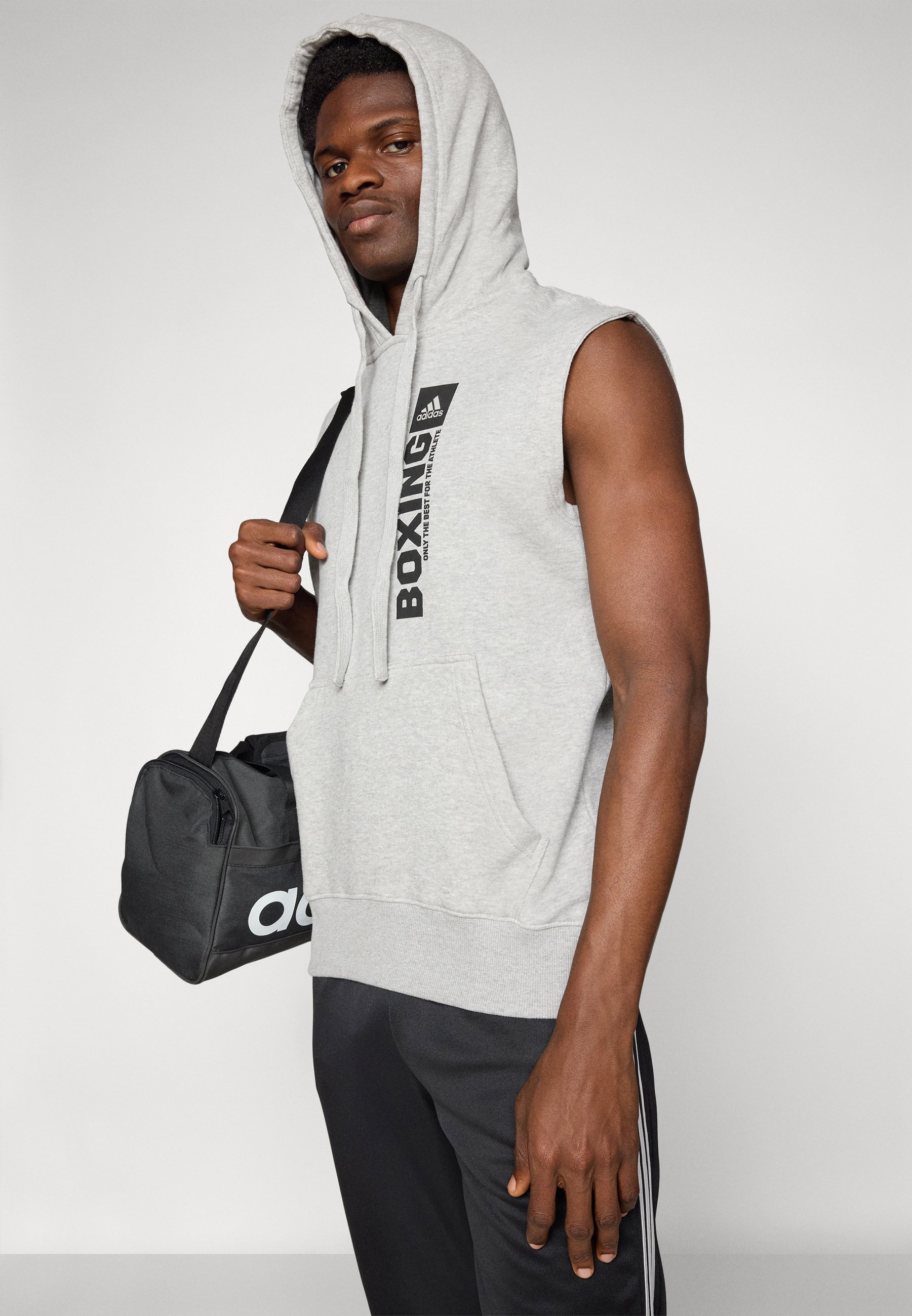 adidas Performance COMMUNITY VERTICAL HOODY SLEEVELESS BOXING