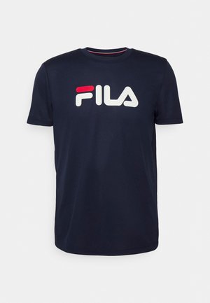 Fila LOGO - Tričko s potlačou - navy