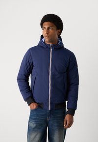 Scotch & Soda HOODED JACKET - Winterjacke - peacoat