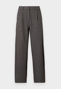 SLFBARREL ALMA PANT - Calças - grey