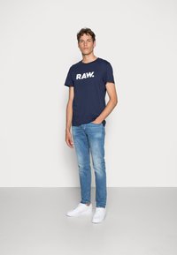 G-STAR 3301 SLIM FIT - Vaqueros slim fit - authentic faded blue