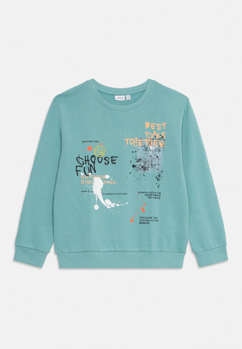 name it Sweater lichtblauw