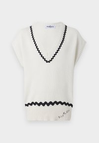 WAVE TRIM GILET - Liemenė - white