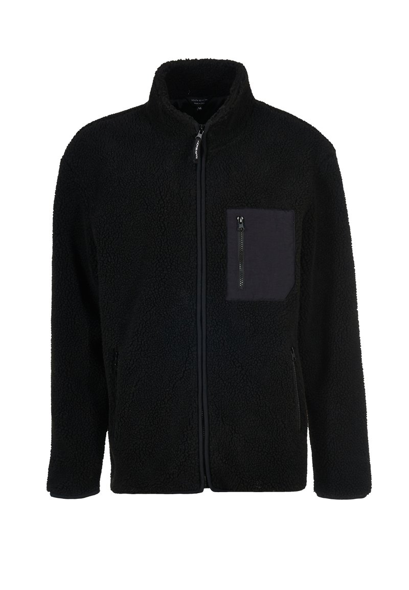 Manteau à fermeture éclair en tissu polaire quadrillé Triple Canyon