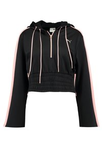 Puma Felpa con cappuccio - black