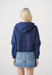 GAP CROPPED - Sweatshirt - medium indigo