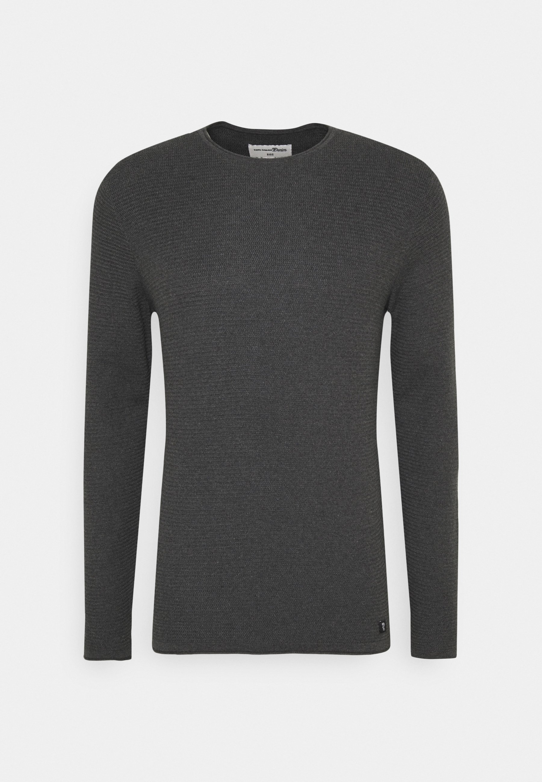 Homme ZIGZAG STRUCTURED CREWNECK - Pullover Homme ZIGZAG STRUCTURED CREWNECK - Pullover