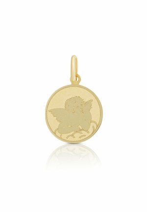 ANHÄNGER MEDAILLE ENGEL , 12MM - Anhänger - gold-coloured