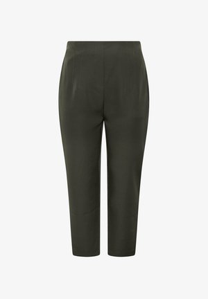 Yours Clothing, PLUS SIZE SMART TROUSERS - Stoffhose - chocolate