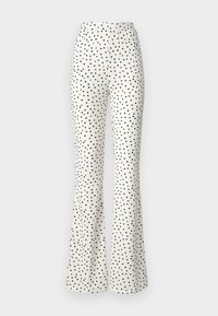 ONLHILLARY FLARED PANT - Auduma bikses - cloud dancer