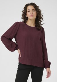 Kaffe VIVY - Bluse - windsor wine