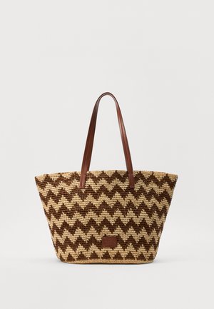 Missoni BIG TOTE - Käsilaukku - beige