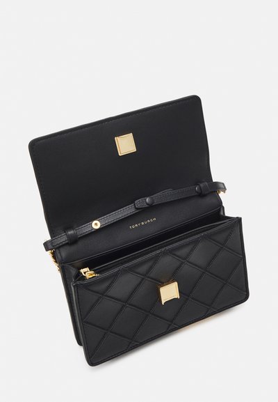 Tory Burch FLEMING SOFT CHAIN WALLET - Cross body bag - black