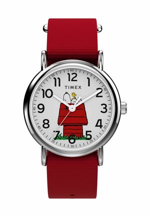 Peanuts Weekender Classic Snoopy Dog House - Karóra - red