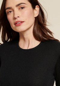 Damart COL ROND  - Jumper - noir
