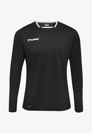 HMLAUTHENTIC - Sports T-shirt - black/white