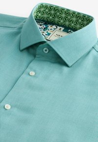 Next TRIMMED EASY CARE SINGLE CUFF SINGLE CUFF - REGULAR FIT - Pluus - aqua blue