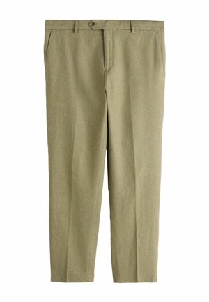 REGULAR FIT - TAILORED FIT  TEXTURE  - Pantalón de traje - green