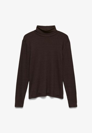 Vero Moda, AWGLESHA - T-shirt à manches longues - chocolate torte