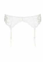 Mapale 103 Reggicalze Vita Alta In Pizzo E Rete – Sexy Lingerie Donna, Fatto A Mano In Colombia, Taglie Regolabili