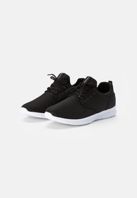 Pier One UNISEX - Sapatilhas - black white