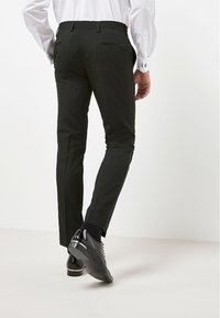 Next Skinny Fit Tuxedo - Hlače za odijelo - black