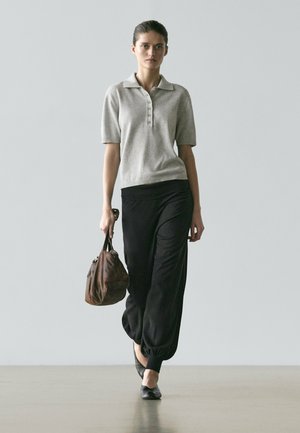 SWEATER  - Poloshirt - light grey