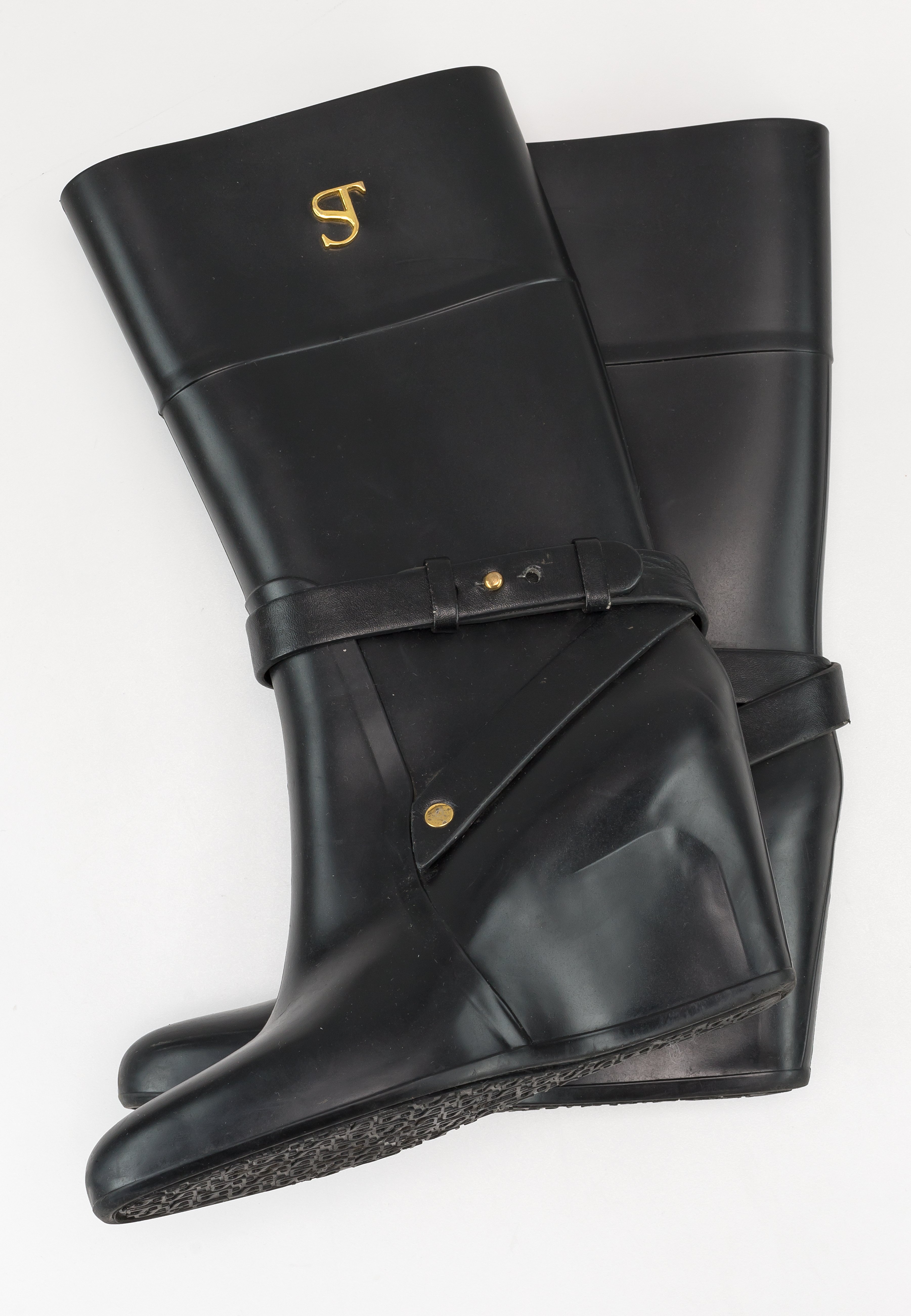 Supertrash Laarzen met sleehak - black/zwart - (Pre-owned) - Zalando.nl