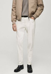 Mango - Stoffhose - off-white Thumbnail-Bild 1