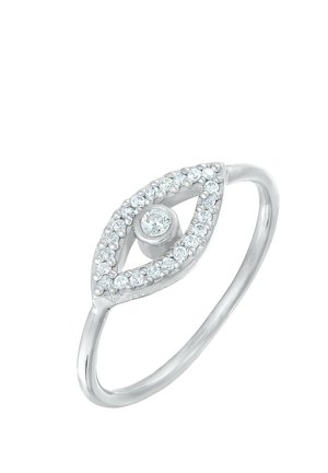 Elli SPARKLING EVIL EYE - Ring - silber