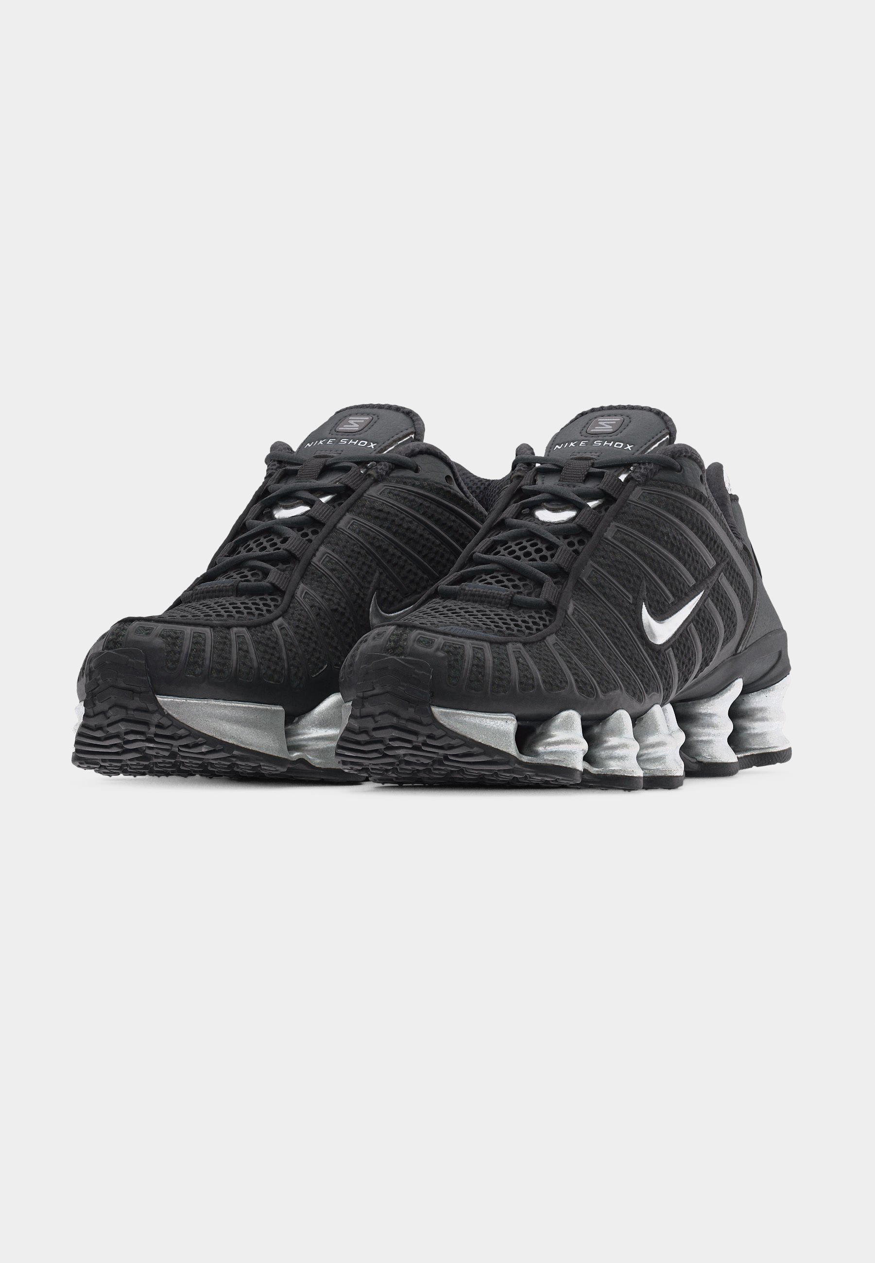 Nike Sportswear SHOX TL - Trainers - off noir/metallic silver
